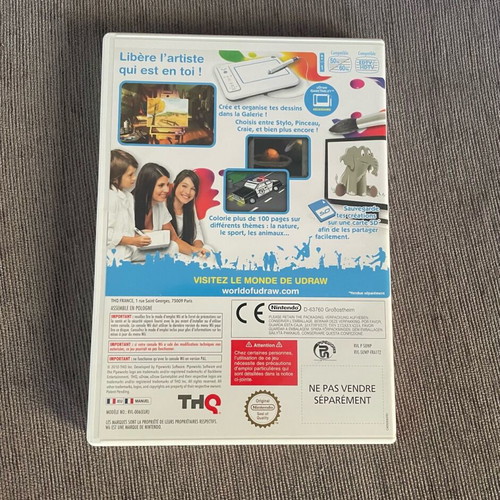 uDraw Wii Games like new, French version