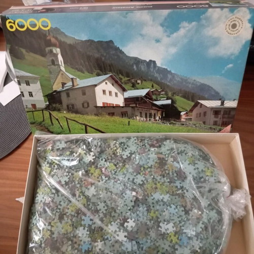 Puzzle 6000 pieces like new, 116x166 cm, made in Italy