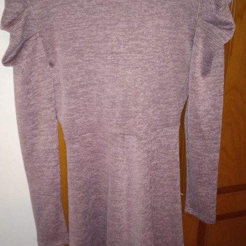 Angel Eye London dress with puff sleeves, like new, size S, pink