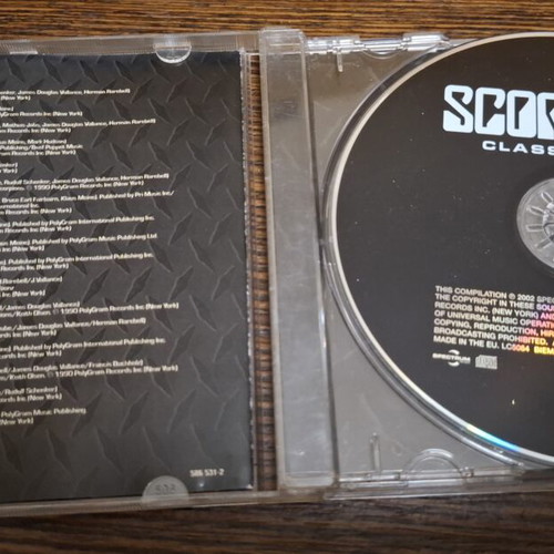 Scorpions Classic Bites CD used