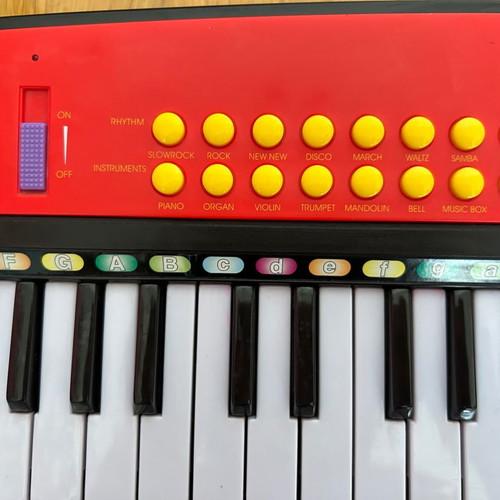 Children's piano with microphone new