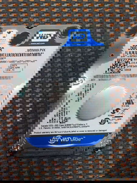 10x HDD 2.5" 500GB – Όλοι ελεγμένοι – Όλο το πακέτο μόνο 65 €