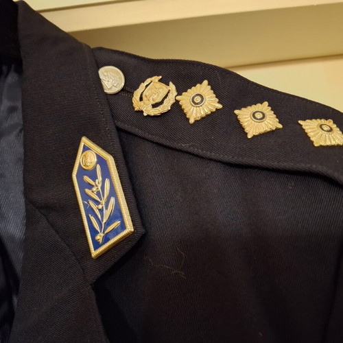 Winter Jacket of Greek Police Official Uniform used