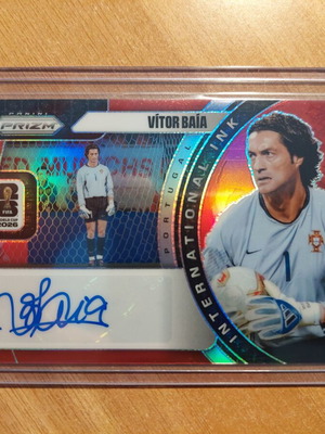 2026 Panini Prizm World Cup Vitor Baia Portugal автограф карта като нова