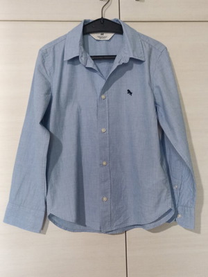 H&M boys' shirt like new, cotton, size 122 cm