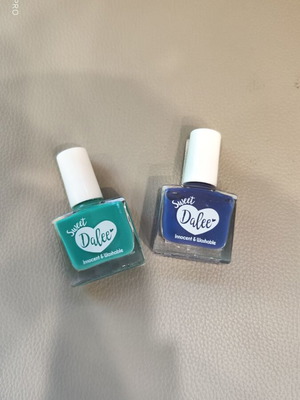 Children's washable nail polishes set of 2, new
