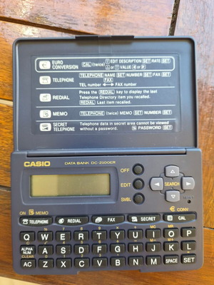 Casio DC-2100ER Digital Calculator and Organizer with Phonebook