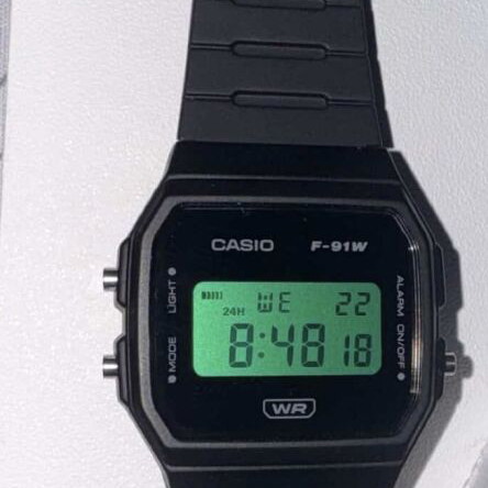 Casio F91mod watch brand new with water resistance