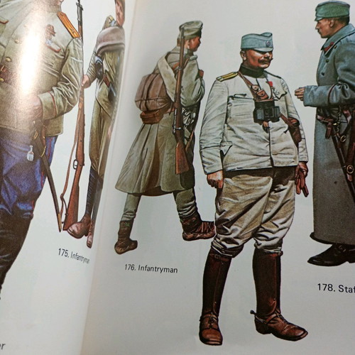 Army Uniforms of World War I Andrew Mollo Pierre Turner book used