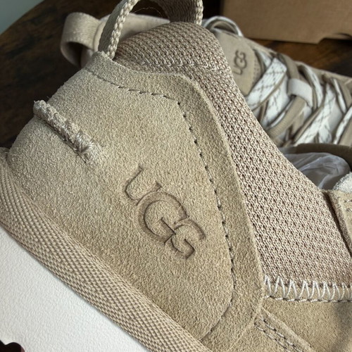 Ugg Minimel sneakers, genuine leather, beige, size 38