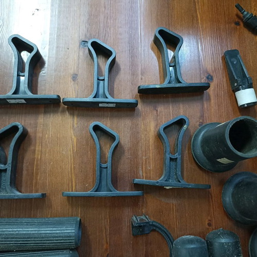 Various plastic boat parts new, pack