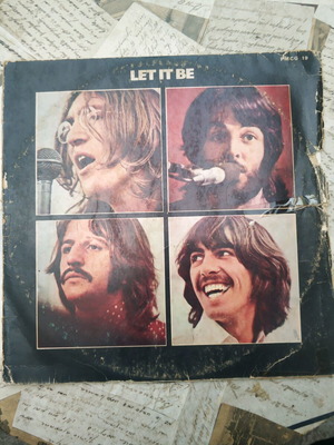 Συλλεκτικός δίσκος The Beatles Let It Be LP μεταχειρισμένος, rock