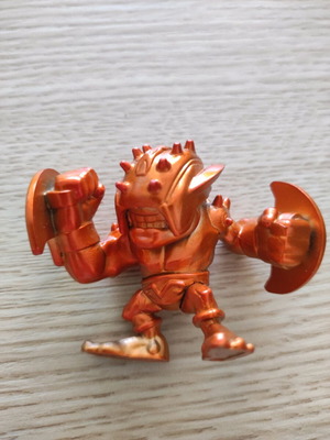 Φιγούρα Giochi Preziosi Gormiti 6 cm Wave 4 Greed Arancio Metallico μεταχειρισμένη