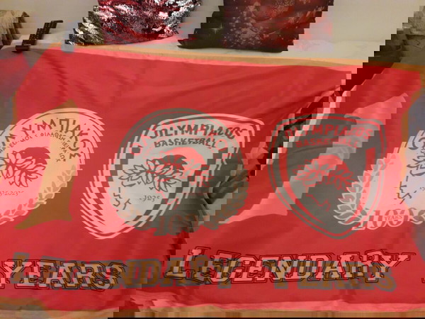 ΟΛΥΜΠΙΑΚΟΣ σημαία 100 χρόνια