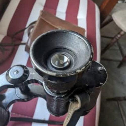 Carl Zeiss Jena Telex 6x24 binoculars used, historic 1919 model