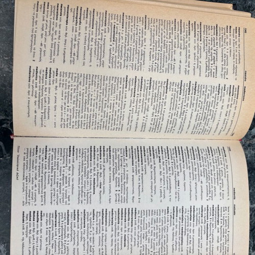 Mandeson Italian-Greek Dictionary used