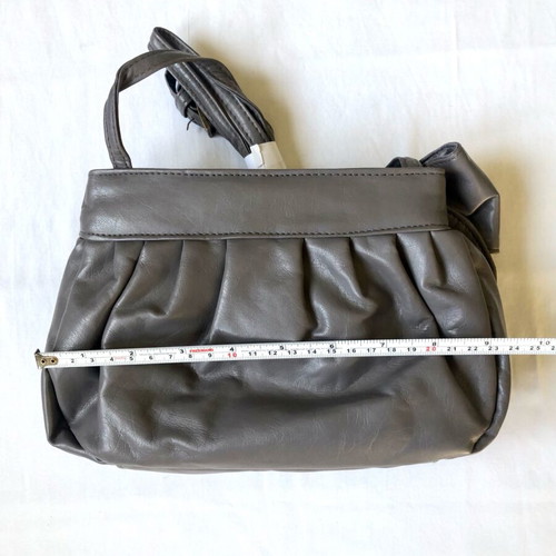 Small Tally Weijl shoulder bag new, gray with bow