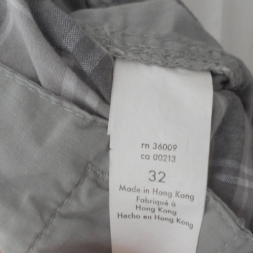 Calvin Klein men's shorts like new, size 32, cotton, white and gray