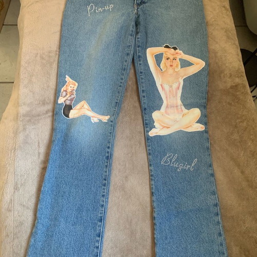 Blugirl Jean women's like new, size 34-36