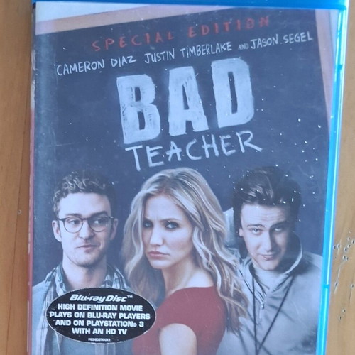 Bad Teacher Blu-Ray used, comedy with Greek subtitles