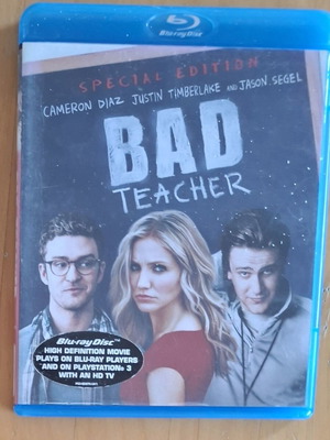 Bad Teacher Blu-Ray used, comedy with Greek subtitles