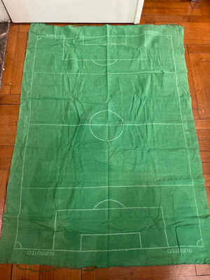 Subbuteo felt pitch used 1.20x0.87 m