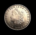  Αμερικάνικο token *** Morgan 1921 *** 45mm