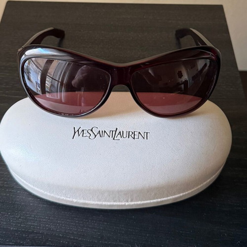 Yves Saint Laurent women's sunglasses, brown