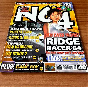 N64 MAGAZINE ISSUE 40 APRIL 2000 UK VERSION RARE NINTENDO 64!!!