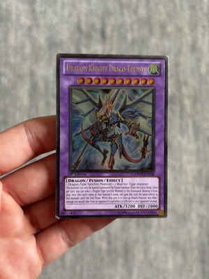 Yugioh Dragon Knight Draco-Equiste card used