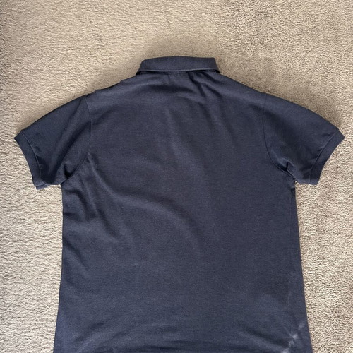 Lacoste men's polo shirt used, dark blue, XL