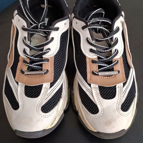 Παπούτσια γυναικεία Steve Madden μεταχειρισμένα No 38 μαύρο-μπεζ