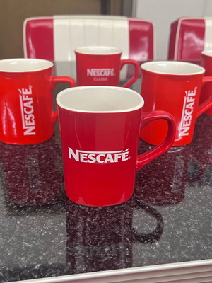 Nescafe collectible mugs like new, 3 different designs
