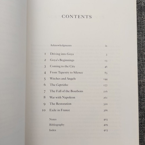 Goya by Robert Hughes book