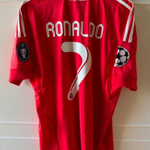 Real Madrid Ronaldo CR7 jersey new, Champions League 11-12 Small