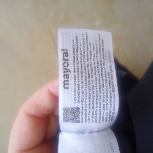 Mayoral pants girl size 10 like new, black