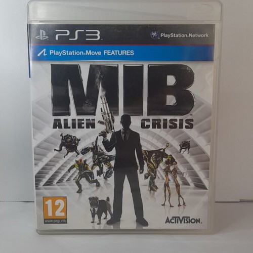 Men in Black Alien Crisis PS3 game, excellent condition