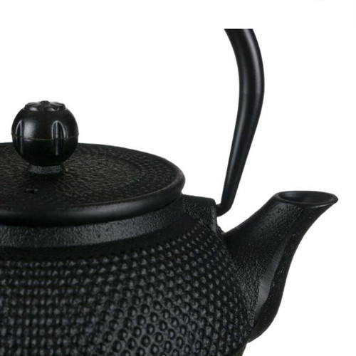 Cast Iron Black Teapot 600 ml New