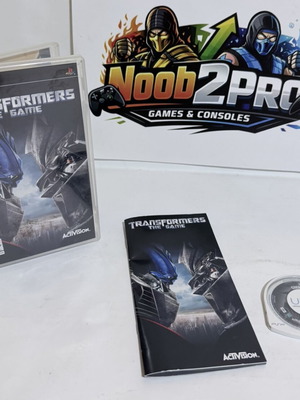 Transformers The Game PSP used action adventure