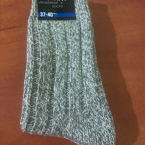 Socks new size 37/40, gray