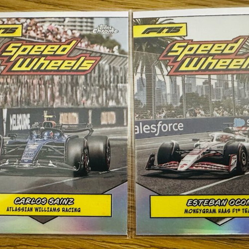 Speed Wheels Carlos Sainz and Esteban Ocon bundle like new