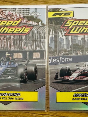 Speed Wheels Carlos Sainz and Esteban Ocon bundle like new