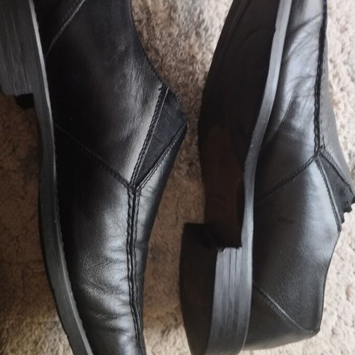 Romano Sicari handmade leather scarponi men's shoes size 40 used