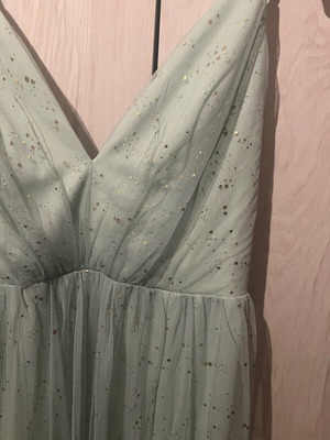 Strap dress new green with glitter from Shein size M