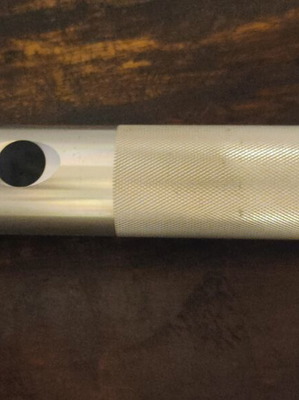 Mag-Lite flashlight silver like new
