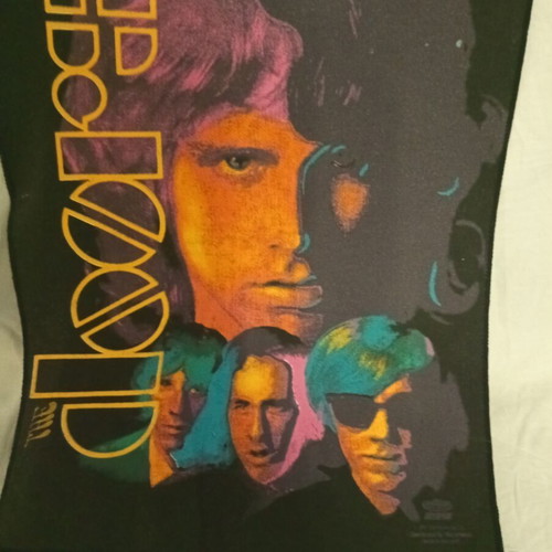 The Doors embroidered patch like new, large for denim jacket