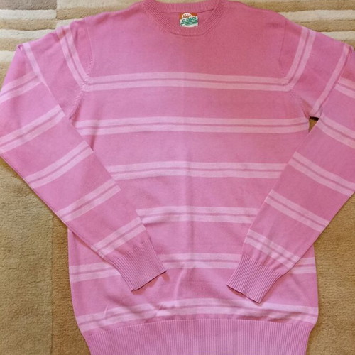 Men's sweater size L pink like new