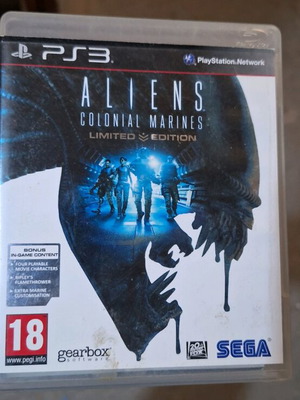 Aliens Colonial Marines Limited Edition game for PlayStation 3 like new