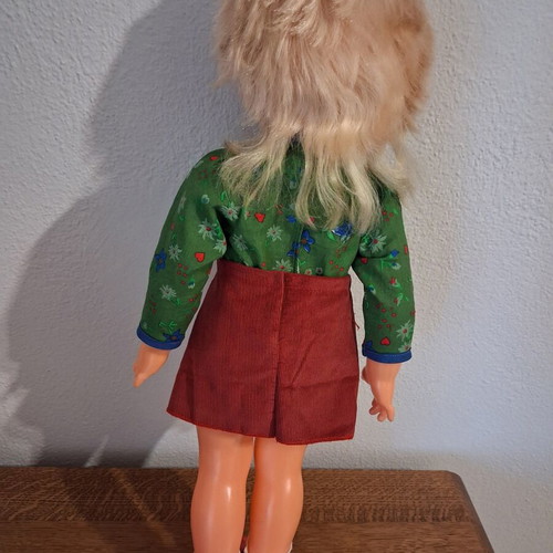 Large German doll used, 60 cm