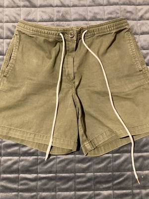 Zara cotton kids shorts khaki used, 9-10 years, 134 cm